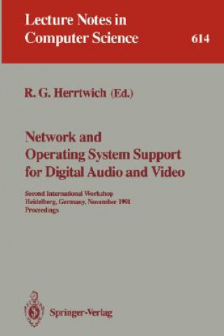 Kniha Network and Operating System Support for Digital Audio and Video Ralf G. Herrtwich