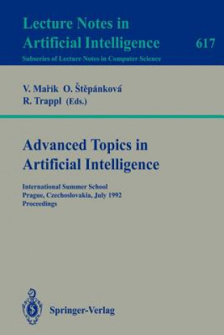 Kniha Advanced Topics in Artificial Intelligence Vladimir Marik