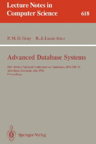 Kniha Advanced Database Systems Peter M. D. Gray