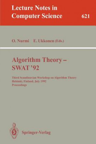 Książka Algorithm Theory - SWAT '92 Otto Nurmi