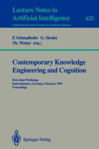 Kniha Contemporary Knowledge Engineering and Cognition Franz Schmalhofer
