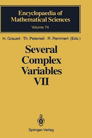 Kniha Several Complex Variables VII Hans Grauert