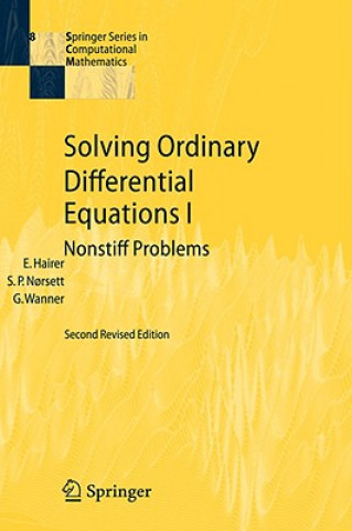 Könyv Solving Ordinary Differential Equations I E. Hairer