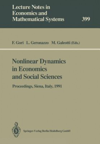 Kniha Nonlinear Dynamics in Economics and Social Sciences Franco Gori