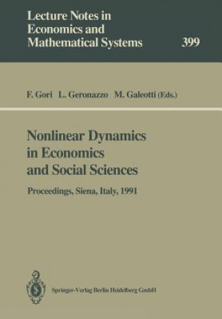 Książka Nonlinear Dynamics in Economics and Social Sciences Franco Gori