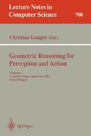 Книга Geometric Reasoning for Perception and Action Christian Laugier