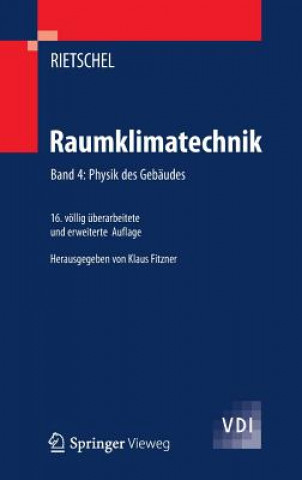 Книга Raumklimatechnik Hermann Rietschel