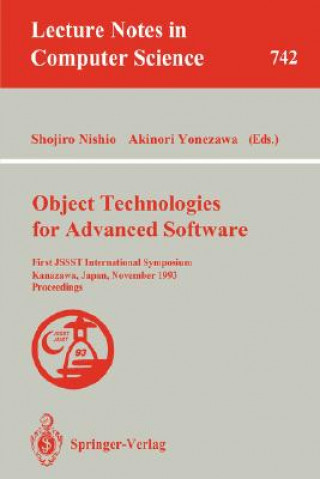 Knjiga Object Technologies for Advanced Software Shojiro Nishio