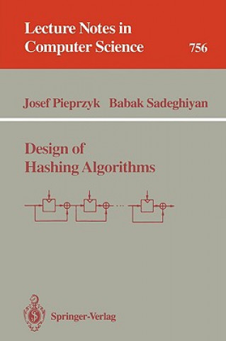 Könyv Design of Hashing Algorithms Josef Pieprzyk
