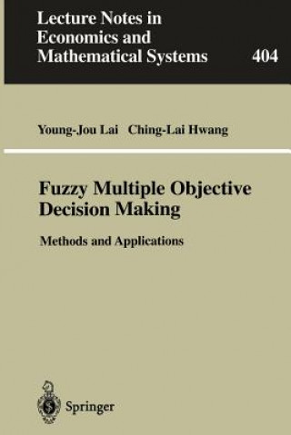 Kniha Fuzzy Multiple Objective Decision Making ai Young-Jou