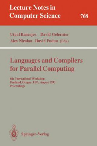 Carte Languages and Compilers for Parallel Computing Utpal Banerjee