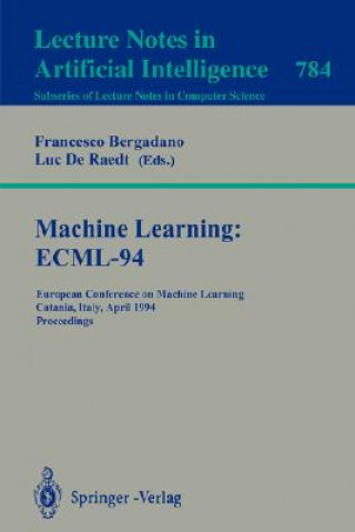Kniha Machine Learning: ECML-94 Francesco Bergadano