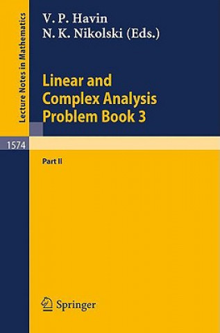 Carte Linear and Complex Analysis Problem Book 3. Pt.2 Victor P. Havin