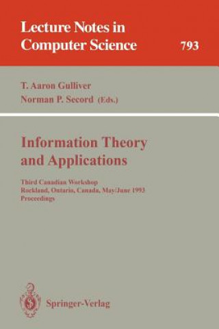 Carte Information Theory and Applications T. A. Gulliver