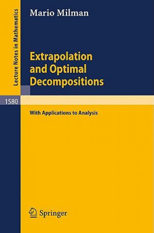 Libro Extrapolation and Optimal Decompositions Mario Milman