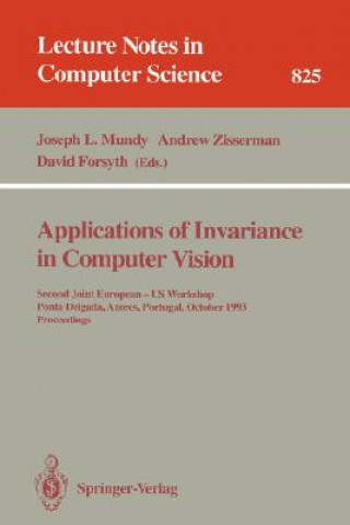 Книга Applications of Invariance in Computer Vision Joseph L. Mundy
