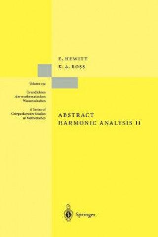 Book Abstract Harmonic Analysis Edwin Hewitt