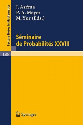 Carte Seminaire de Probabilites XXVIII Jacques Azema