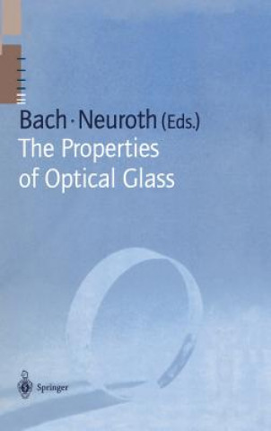 Könyv Properties of Optical Glass Hans Bach