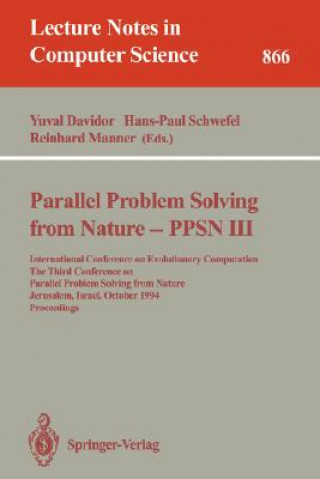 Knjiga Parallel Problem Solving from Nature - PPSN III Yuval Davidor