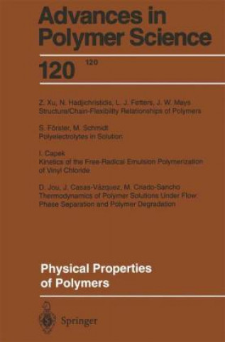 Buch Physical Properties of Polymers I. Capek