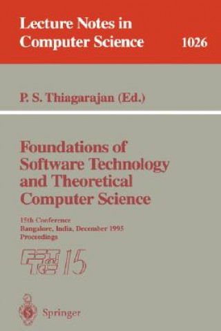 Carte Foundations of Software Technology and Theoretical Computer Science P. S. Thiagarajan
