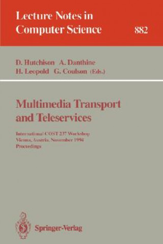 Kniha Multimedia Transport and Teleservices David Hutchinson