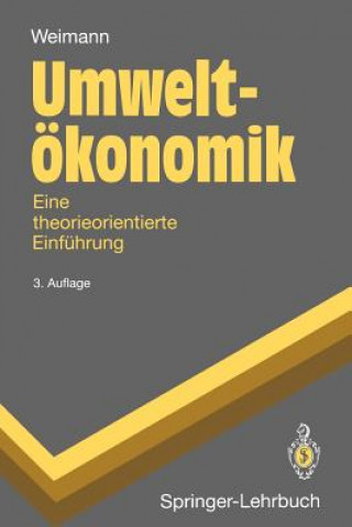 Kniha Umweltoekonomik Joachim Weimann
