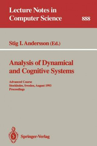 Книга Analysis of Dynamical and Cognitive Systems Stig I. Andersson