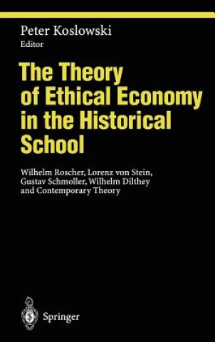 Książka Theory of Ethical Economy in the Historical School Peter Koslowski