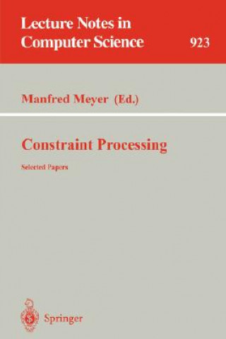 Książka Constraint Processing Manfred Meyer