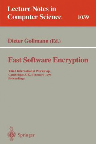 Carte Fast Software Encryption Dieter Gollmann