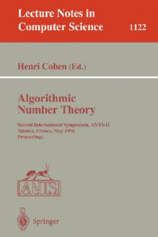Carte Algorithmic Number Theory Henry Cohen