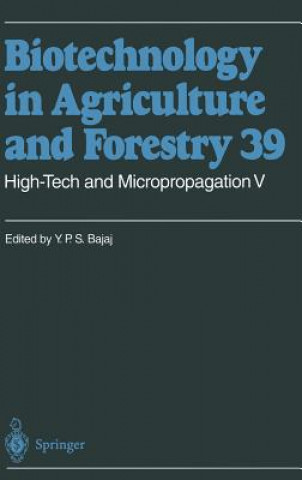 Kniha High-Tech and Micropropagation V Y.P.S. Bajaj