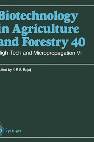 Knjiga High-Tech and Micropropagation VI Y.P.S Bajaj