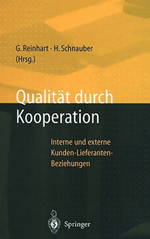 Kniha Qualitat Durch Kooperation Gunther Reinhart