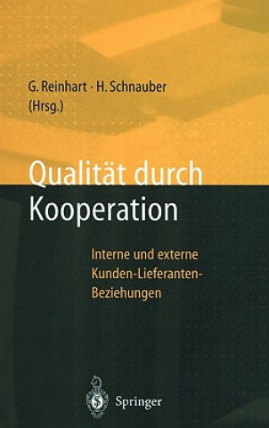 Book Qualitat Durch Kooperation Gunther Reinhart