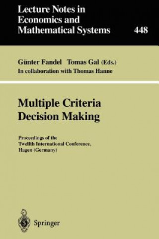 Carte Multiple Criteria Decision Making Günter Fandel