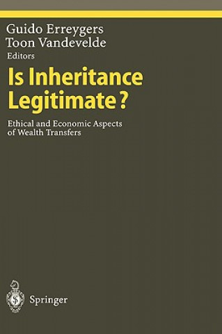 Książka Is Inheritance Legitimate? Guido Erreygers