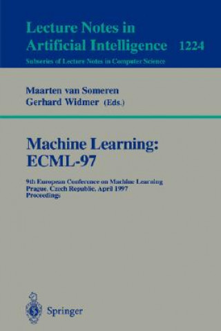 Kniha Machine Learning: ECML'97 Maarten van Someren