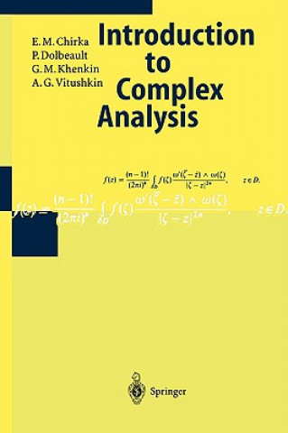 Carte Introduction to Complex Analysis E. M. Chirka
