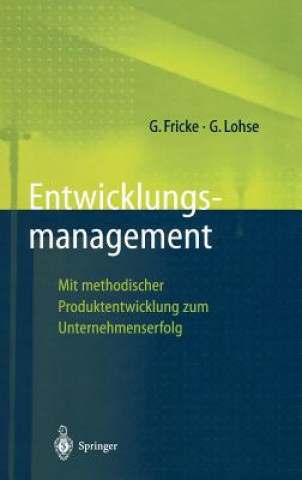 Kniha Entwicklungsmanagement Gerd Fricke