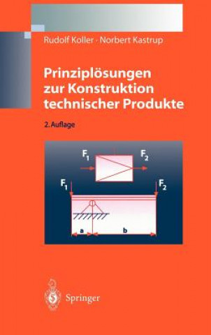 Kniha Prinziplosungen Zur Konstruktion Technischer Produkte Rudolf Koller