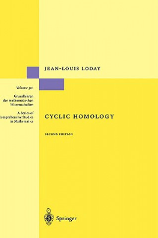 Kniha Cyclic Homology Jean-Louis Loday