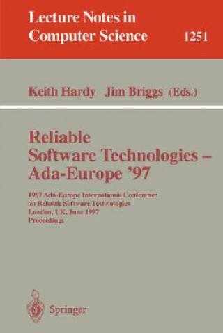 Kniha Reliable Software Technologies - Ada-Europe '97 Keith Hardy