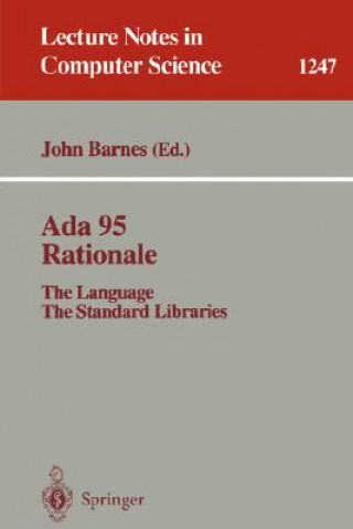 Könyv Ada 95 Rationale John Barnes