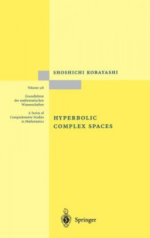 Book Hyperbolic Complex Spaces Shoshichi Kobayashi