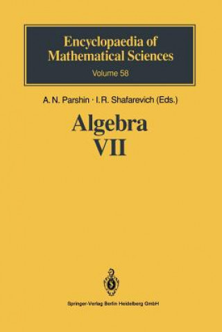 Kniha Algebra VII D. J. Collins