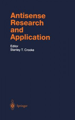 Książka Antisense Research and Application Stanley T. Crooke