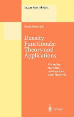 Book Density Functionals: Theory and Applications Daniel Joubert